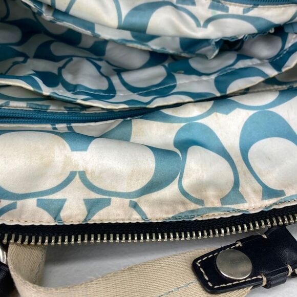 COACH Leatherware HAMPTON M0771-11748 Multipurpose Tote Baby Bag - Picture 10 of 16